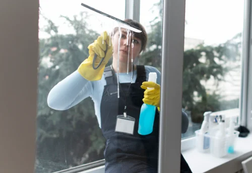 Nettoyage de vitres intérieures et extérieures à Baâlon